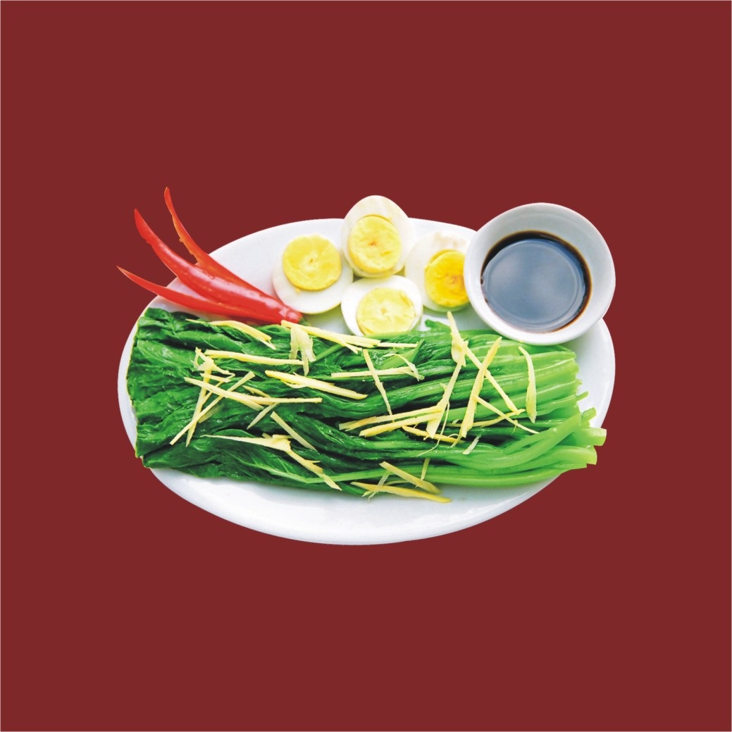 Ngồng cải luộc / xào